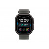 Apple Watch Ultra 4 GPS + Cellular 49mm czarna tytanowa koperta z przezroczystą czarną opaską Ocean