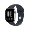 Apple Watch Series 12 GPS + Cellular 42 mm, koperta z aluminium (kolor szary), pasek sportowy (kolor niebieski), S/M