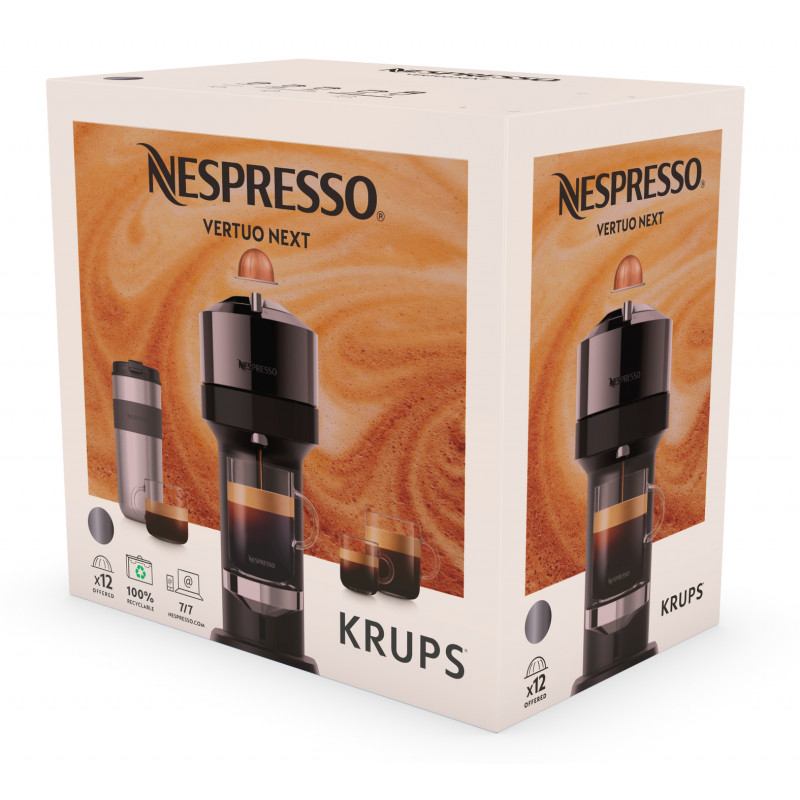 Krups Nespresso Vertuo Next XN910C - Ekspres do kawy