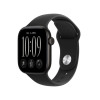 Apple Watch Series 12 GPS 42 mm, koperta z aluminium (kolor czarny), pasek sportowy (kolor czarny), S/M