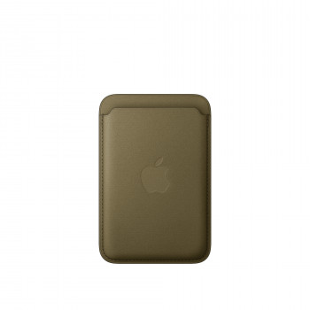 Portfel Apple iPhone FineWoven z MagSafe – ciemna oliwka