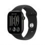Apple Watch Series 12 GPS 46 mm, koperta z aluminium (kolor czarny), pasek sportowy (kolor czarny), S/M