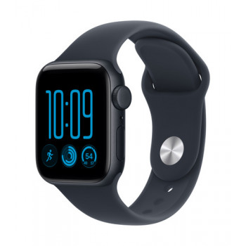 Apple Watch SE 3 GPS + Cellular 40mm koperta z aluminium Midnight z opaską Sport Navy Blue - M/L