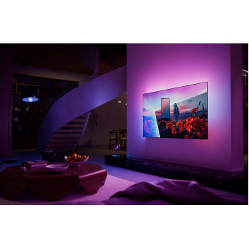 Philips 65OLED811 65 inch (164 cm) 4K UHD OLED Smart TV z Ambilight, Titan OS