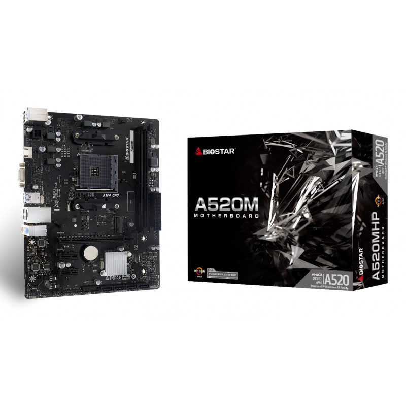Płyta główna Biostar A520MHP 2.0 AMD A520 AM4 Micro-ATX