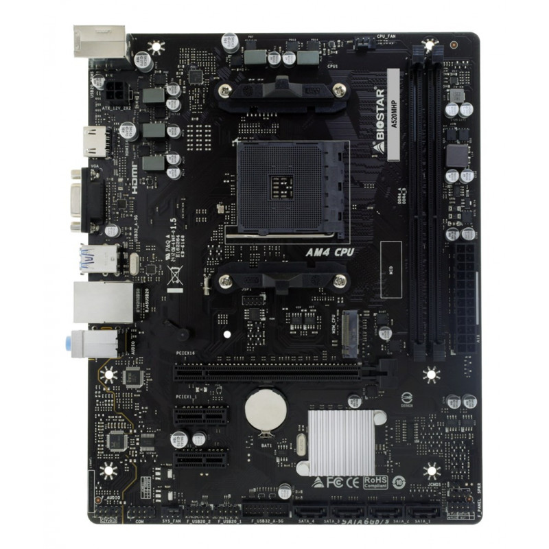 Płyta główna Biostar A520MHP 2.0 AMD A520 AM4 Micro-ATX