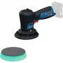 Bosch GPX 12V-125 Professional Akumulatorowa Polerka 06019L4100, 12 V, 125 mm, Niebiesko-Czarny, Solo (bez akumulatora i ładowarki)