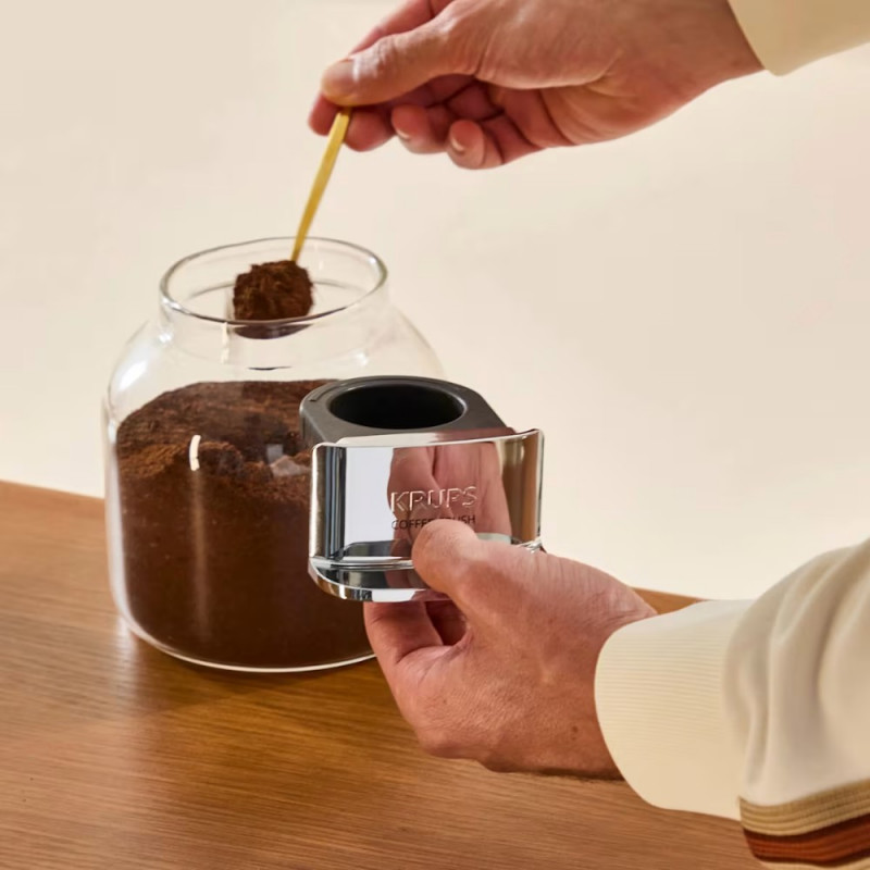 Krups Coffee Crush SA401LE0 Ekspres do kawy, Czarny/Zielony