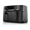 Frytkownica beztłuszczowa Bosch Serie 4 MAFD440B7 z podwójnym koszem, 9 l, 2500 W, czarna