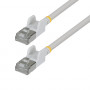 StarTech Slim Cat6a U/FTP Patch Przewód RJ45, 0,5 m, biały