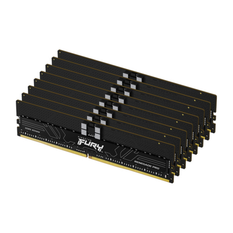 Kingston FURY Renegade Pro 256GB (8x32GB) DDR5-6400 CL32 ECC Registered zestaw pamięci