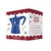 Ekspres do kawy Bialetti Candyland Moka Express 3TZ ręczny, 150 ml, niebieski