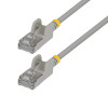 StarTech Slim Cat6a U/FTP Patch Przewód RJ45, 0,15 m, szary
