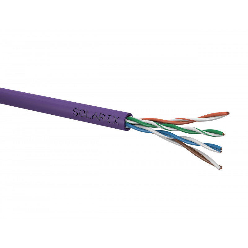 Kabel sieciowy SOLARIX Cat5e U/UTP, 500 m, LSZH