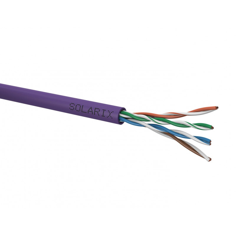 Kabel sieciowy SOLARIX Cat5e U/UTP, 500 m, LSZH