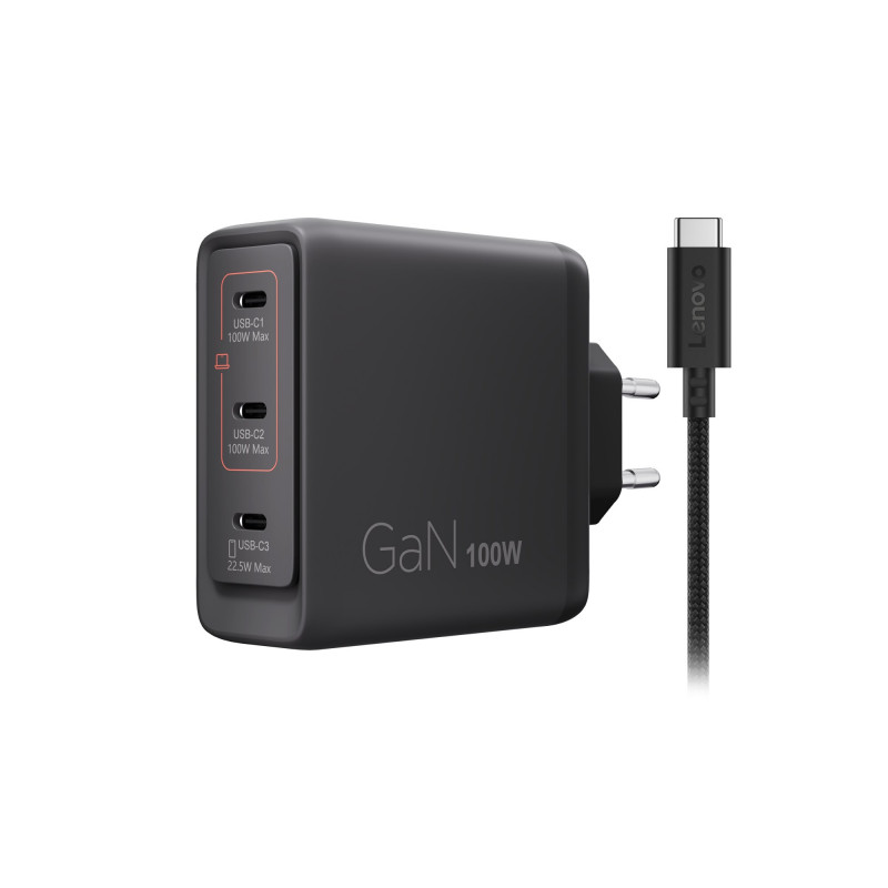 Ładowarka Lenovo Multi-port USB-C 100W GaN