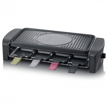 Grill do raclette Severin (RG 9646), czarny, 1400 W