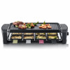 Grill do raclette Severin (RG 9646), czarny, 1400 W