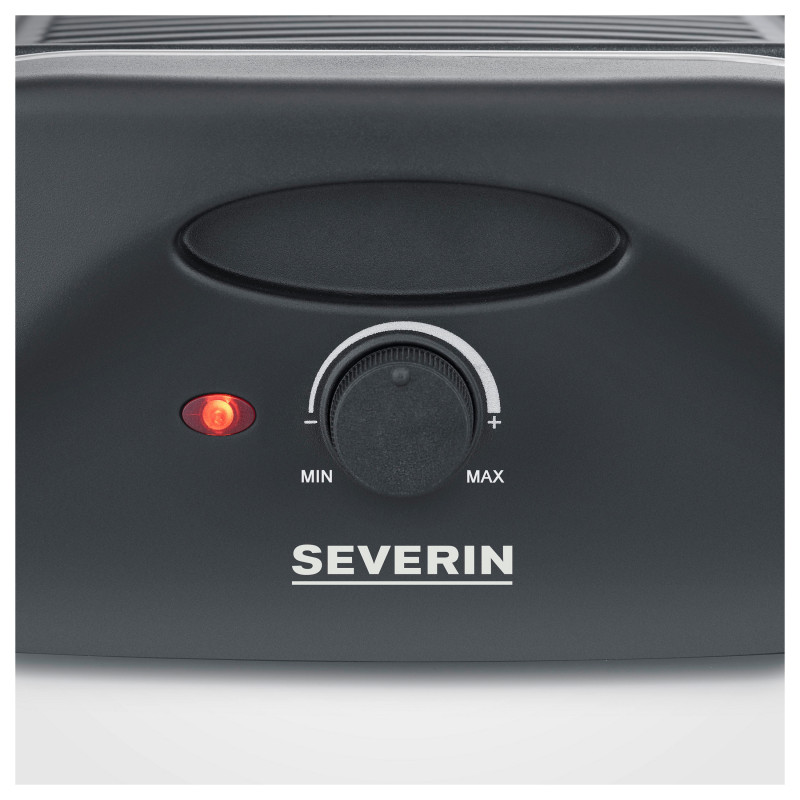 Grill do raclette Severin (RG 9646), czarny, 1400 W