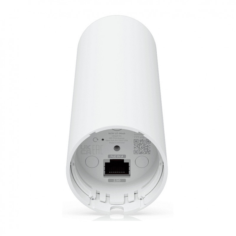 Punkt dostępowy bezprzewodowy Ubiquiti U7 Mesh 5000 Mbit/s Wi-Fi 7, PoE, biały