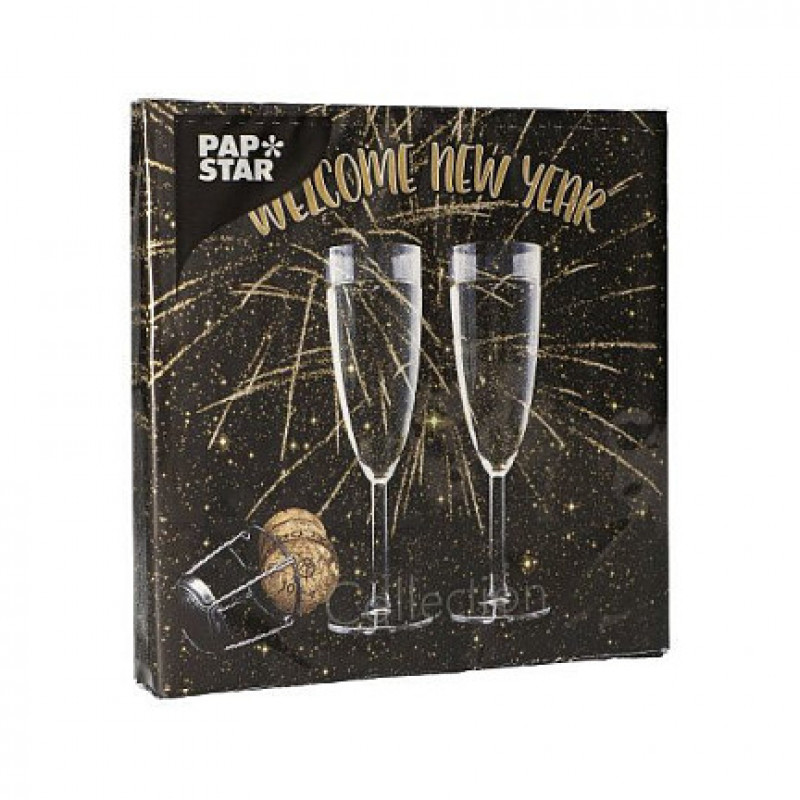 Serwetki PAPSTAR Welcome New Year 20 szt. (88179)