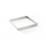 De Buyer Perforowana Kwadratowa Forma do Tarty ze Stali Nierdzewnej, 17,5 cm (3099.23)