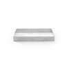 De Buyer Perforowana Kwadratowa Forma do Tarty ze Stali Nierdzewnej, 17,5 cm (3099.23)