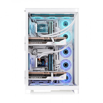Obudowa komputerowa Thermaltake CAPO X Snow Full Tower, biała