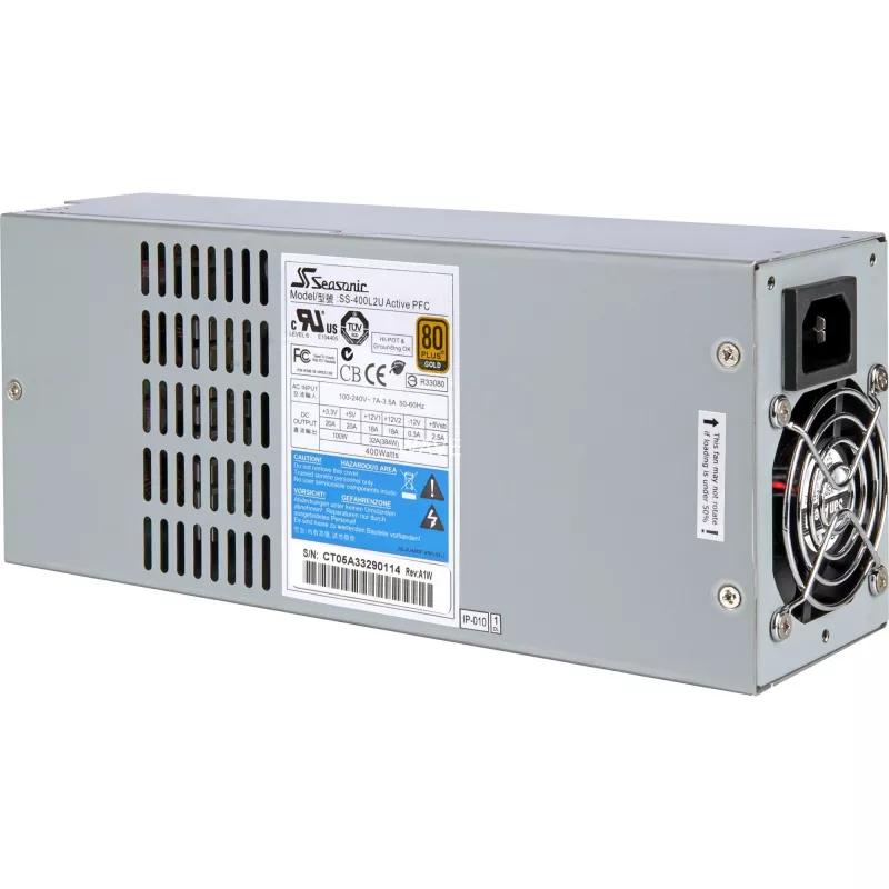 Zasilacz serwerowy Seasonic SS-400L2U 400W 2U Rackmount (ATX12V / EPS12V)