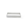 De Buyer Perforowana kwadratowa forma do tarty ze stali nierdzewnej, 7 cm (3099.19)