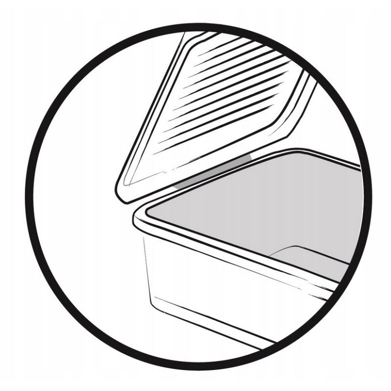 keeeper Leonie Clip Box z pokrywką, 5,4 L, przezroczysty (1115700100000)