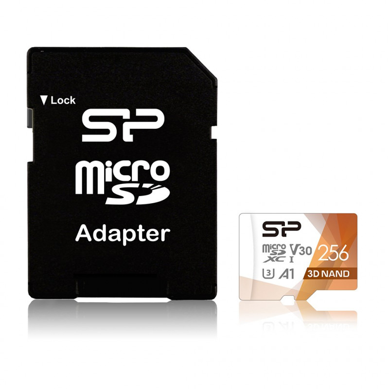 Silicon Power Superior Pro 256 GB MicroSDXC UHS-I Class 10 karta pamięci Flash
