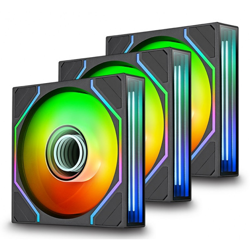 Wentylator do obudowy Thermaltake SWAFAN INFINITY EX14 ARGB Sync 140 mm, czarny, 3-pak