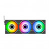 Wentylator do obudowy Thermaltake SWAFAN INFINITY EX14 ARGB Sync 140 mm, czarny, 3-pak