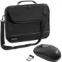 Torba na laptopa PEDEA Fair 14,1 inch (35,8 cm) z myszką komputerową, czarna
