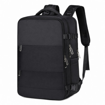 Plecak podróżny na laptopa Extralink Black Forest KM06 45x20x30 cm, czarny