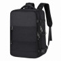 Plecak podróżny na laptopa Extralink Black Forest KM06 45x20x30 cm, czarny