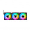 Wentylator do obudowy Thermaltake CT140 EX INFINITY ARGB Sync 140 mm, czarny, zestaw 3 szt.