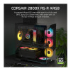 Obudowa komputerowa Corsair 2800X RS-R ARGB Panoramic Glass Micro-ATX, Czarna