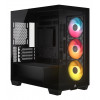 Obudowa komputerowa Corsair 2800X RS-R ARGB Panoramic Glass Micro-ATX, Czarna
