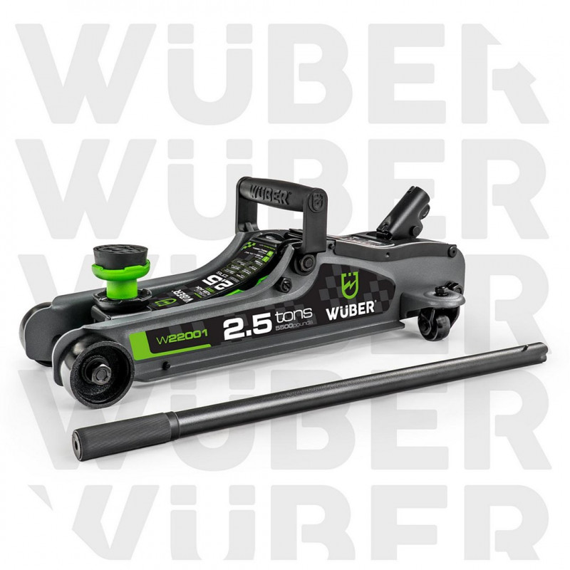 WUBER W22001 Niski podnośnik samochodowy 2,5 t, 90-360 mm