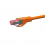 Kabel krosowy DSIT Cat6 S/FTP, 20 m, pomarańczowy, LSZH