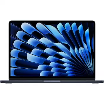 Apple MacBook Air 13 inch (2026) M5 10-rdzeniowy CPU 10-rdzeniowy GPU 24GB RAM 512GB SSD - Midnight, niemiecka klawiatura, 35W dwuportowa ładowarka USB-C