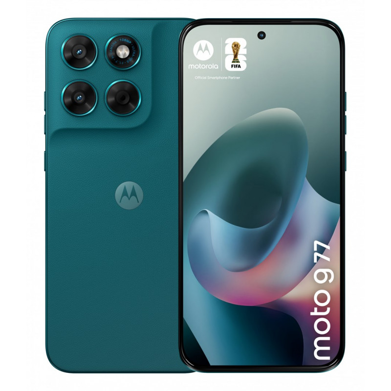 Smartfon Motorola moto g77 17,3 cm (6,8) Hybrid Dual SIM Android 16.0 5G USB Type-C 8 GB 256 GB 5200 mAh Zielony