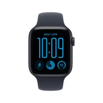 Apple Watch SE 3 GPS + Cellular 40 mm, koperta z aluminium (kolor Midnight), pasek sportowy (kolor niebieski), S/M