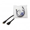 LogiLink CU0120 Kabel przedłużający USB 2.0, Micro-USB B męski do Micro-USB B żeński, 0,5 m, Czarny
