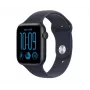 Apple Watch SE 3 GPS 44 mm, koperta z aluminium (kolor Midnight), pasek sportowy (kolor niebieski), S/M