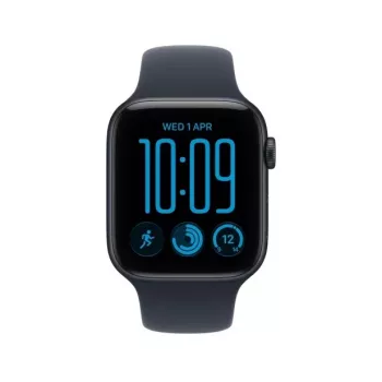 Apple Watch SE 3 GPS 40 mm, koperta z aluminium (kolor Midnight), pasek sportowy (kolor niebieski), S/M