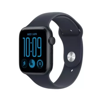 Apple Watch SE 3 GPS 40 mm, koperta z aluminium (kolor Midnight), pasek sportowy (kolor niebieski), S/M