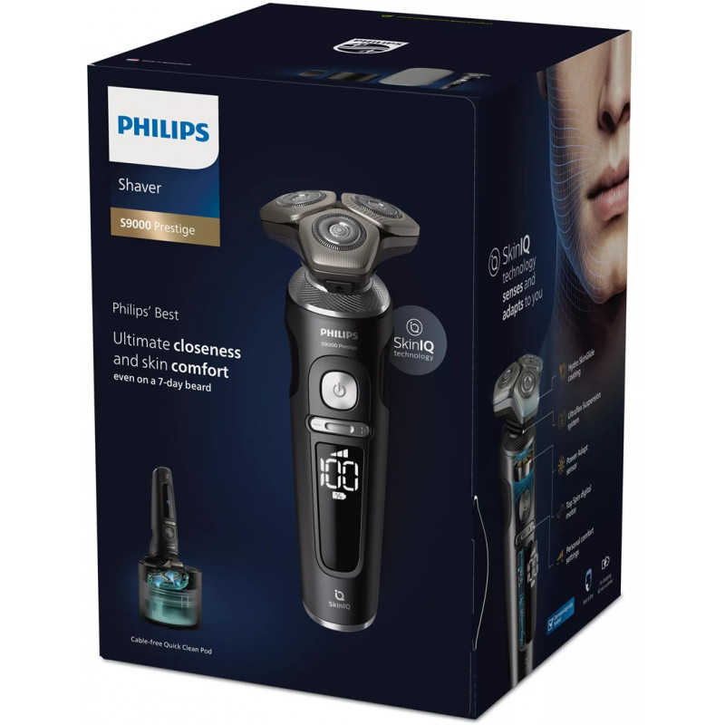Philips S9000 Prestige SP9840/32 Golarka elektryczna mokra i sucha, szary